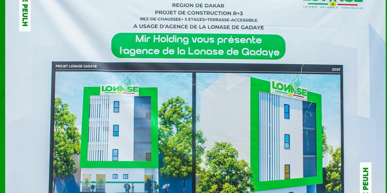 Tivaouane Peulh : La LONASE pose la première pierre de sa future agence dans la commune de Yeumbeul Nord (Gadaye)